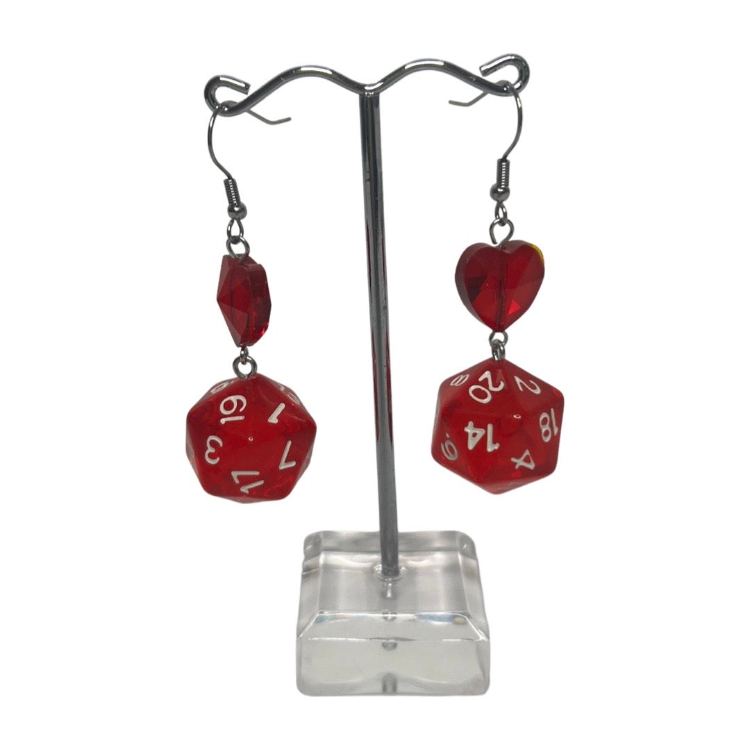 Roll for Love Earrings