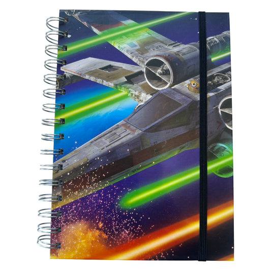 Star Wars Ships Spiral Notebook