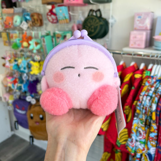 Kirby Fluffy Kisslock Coin Bag