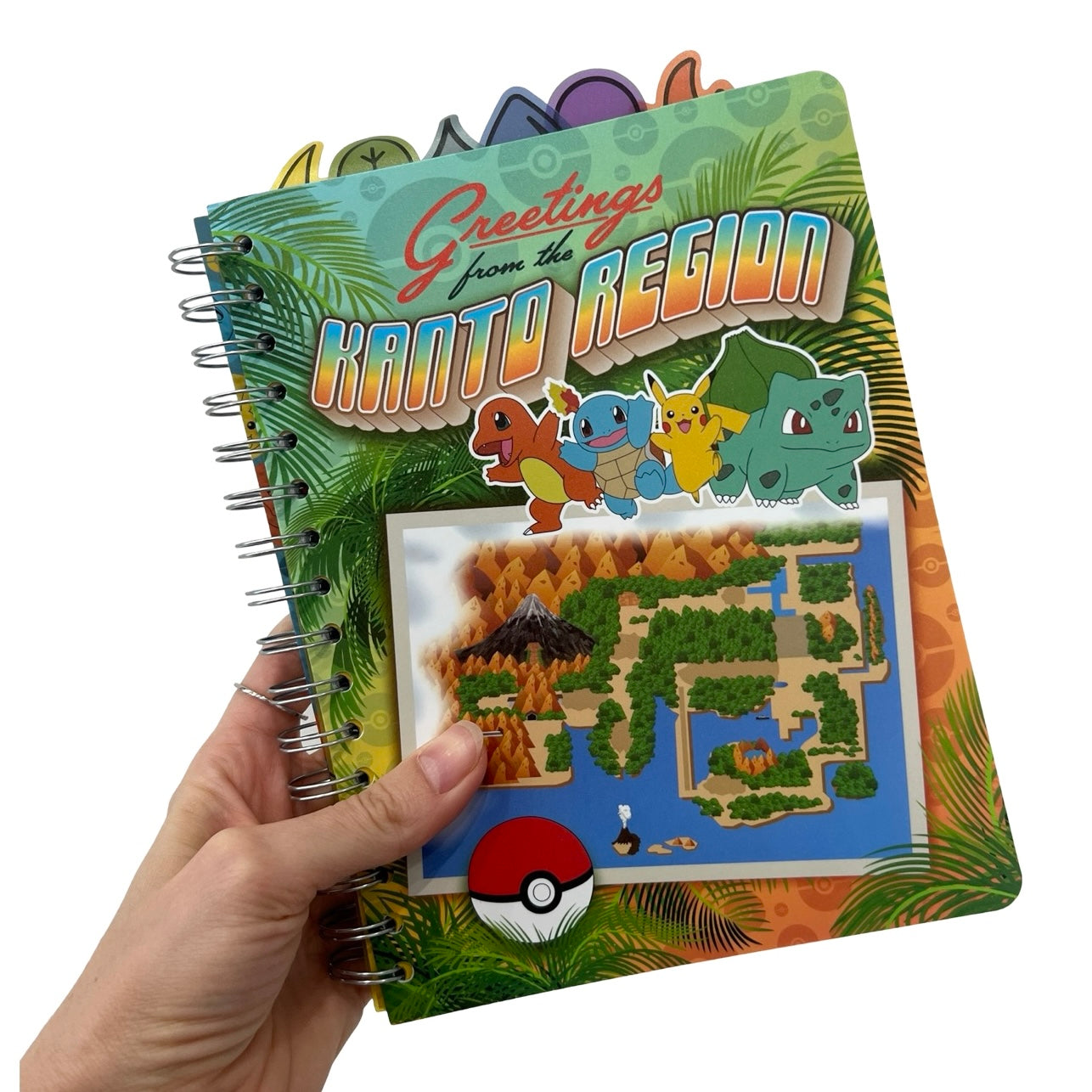 Pokémon Greetings from Kanto Notebook