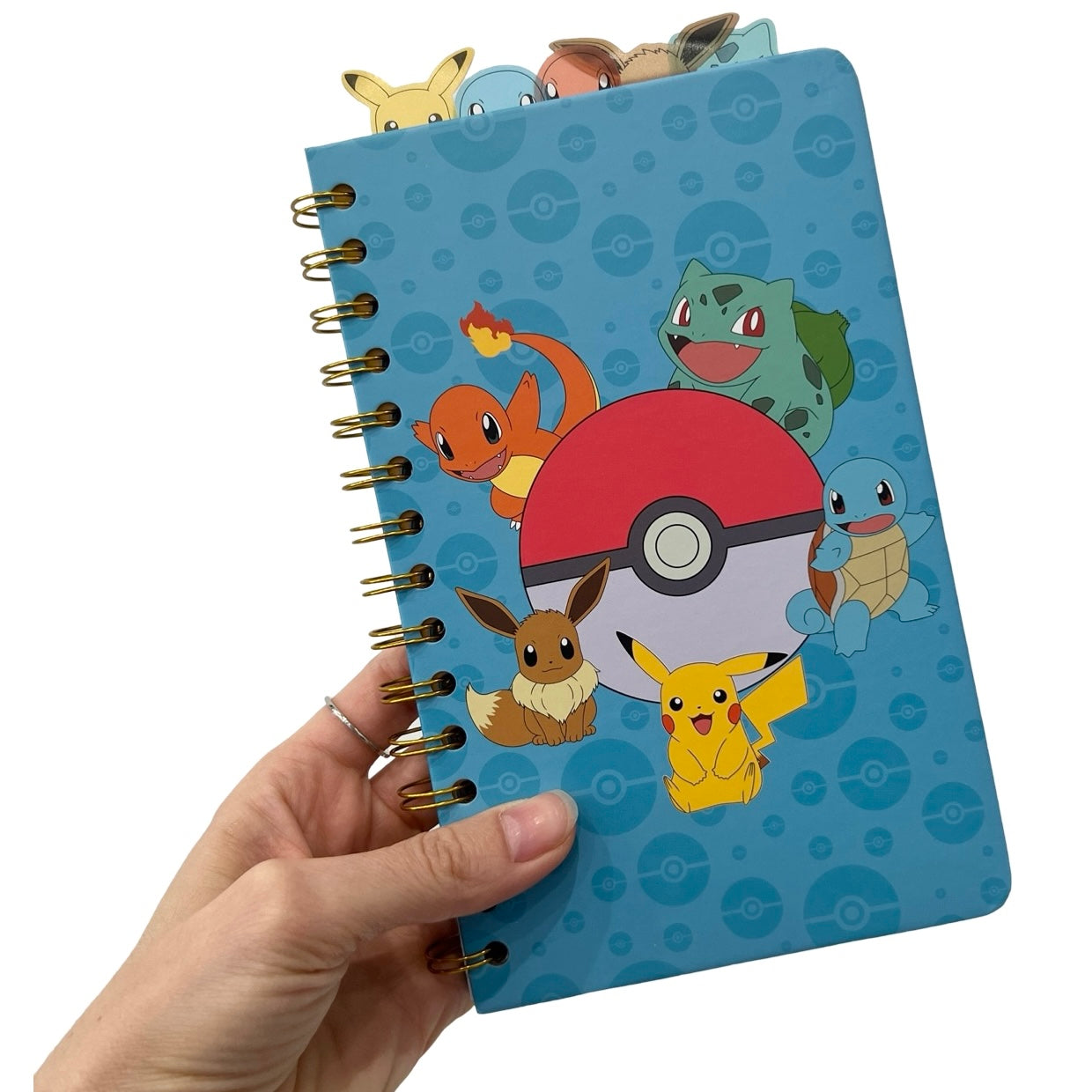 Pokémon Pokéball Tabbed Notebook