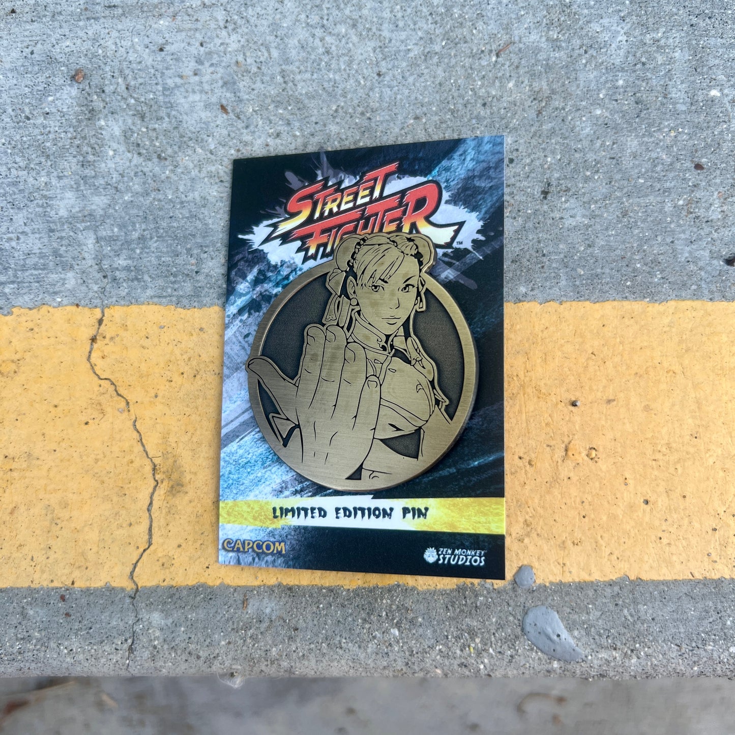 Street Fighter Emblem Collectible Pin