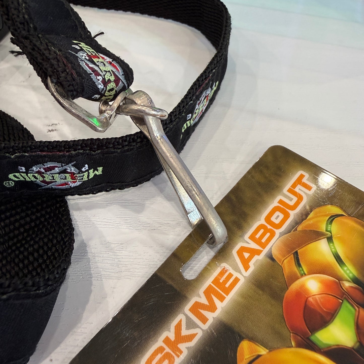 Vintage Metroid Prime/Fusion Promo Lanyard