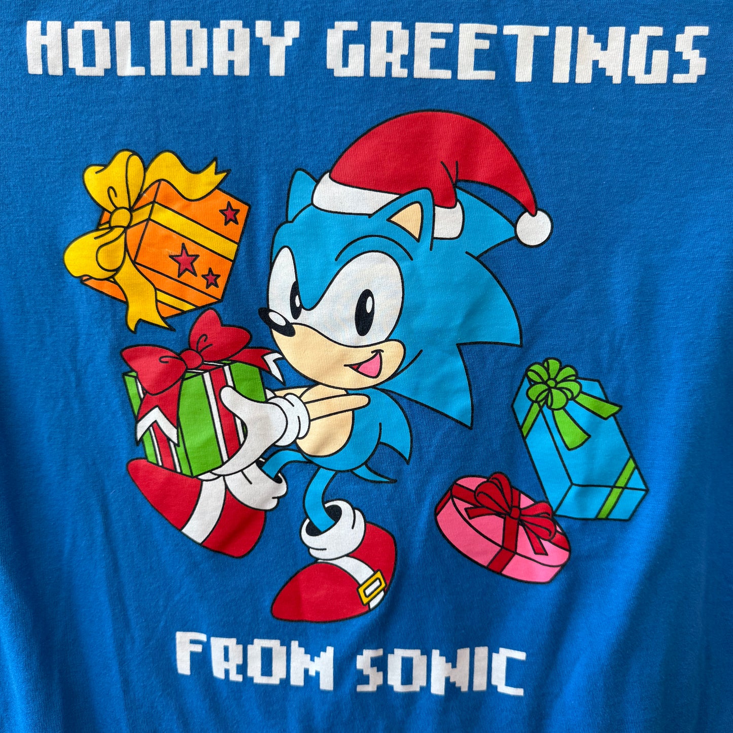 Pre-Owned Youth Sonic Holiday Tee