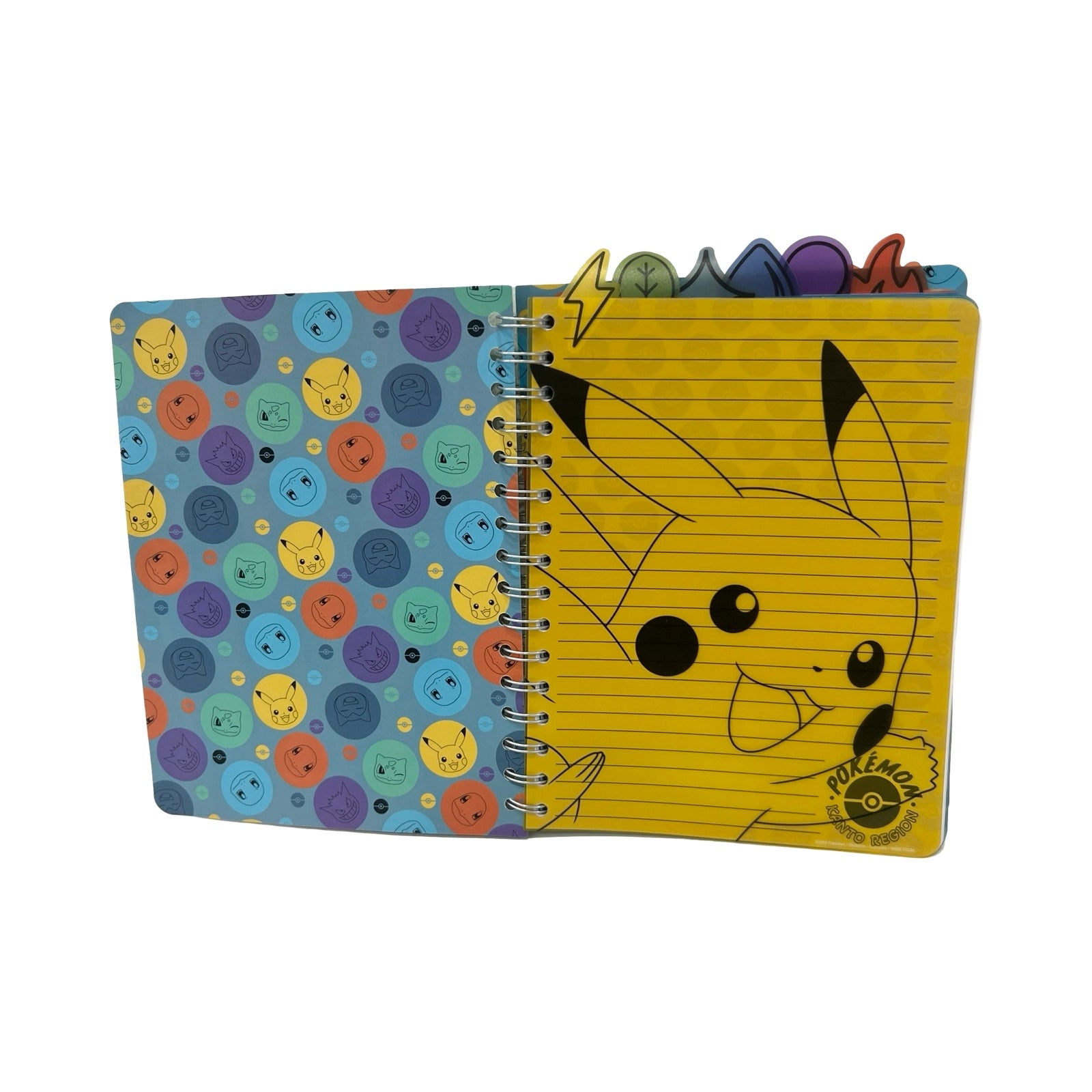Pokemon Journal | Kanto Region Map Tabbed Notebook Pokemon Journal | Kanto Region Map Tabbed Notebook