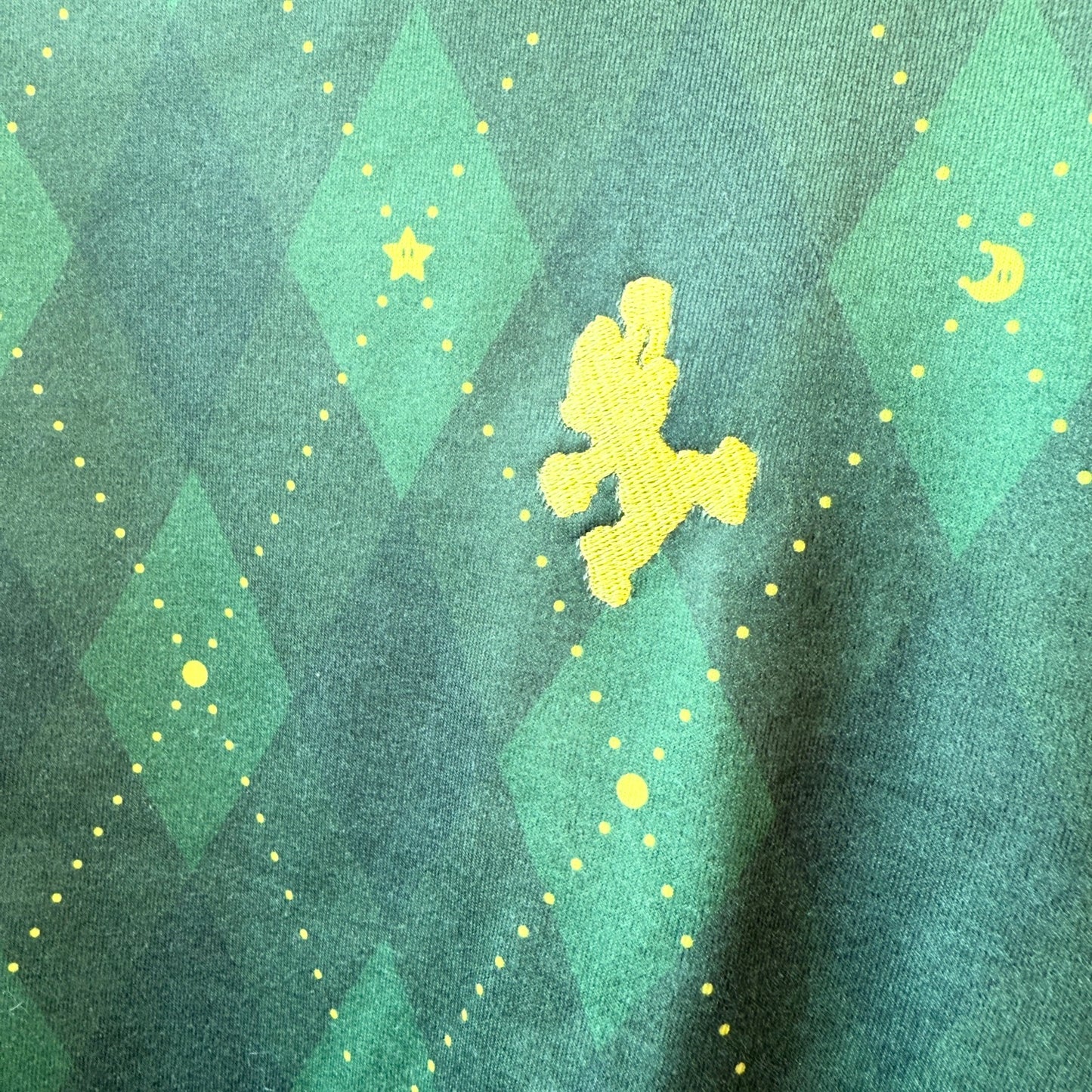 Pre-Owned Super Mario Argyle Pullover