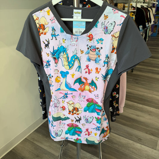 Pre-Owned Pokémon Scrub Top