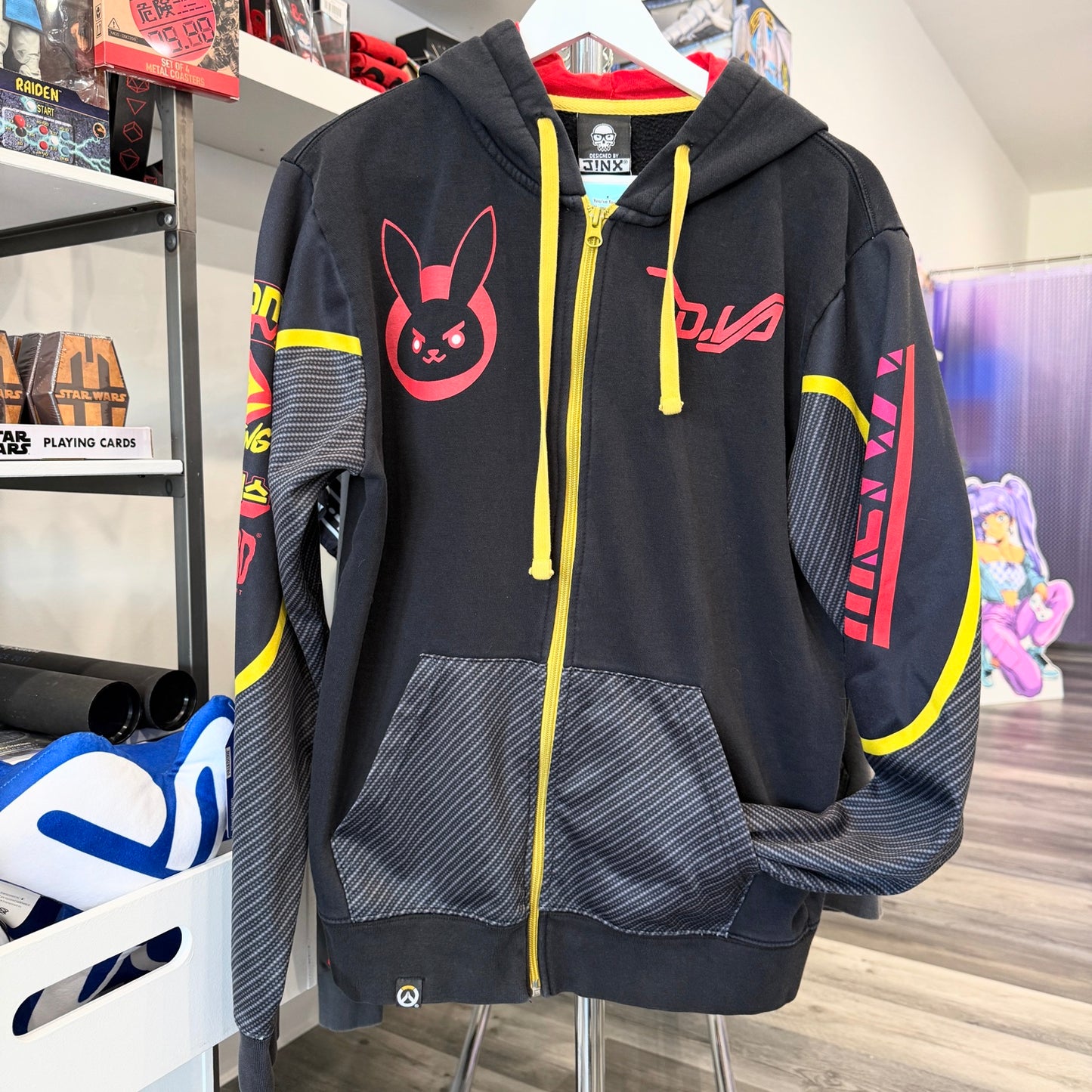 Pre-Owned Overwatch D.Va Carbon Fiber Hoodie