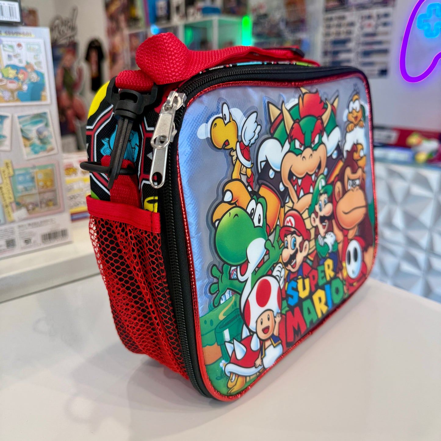 Super Mario Bros Insulated Lunch Tote