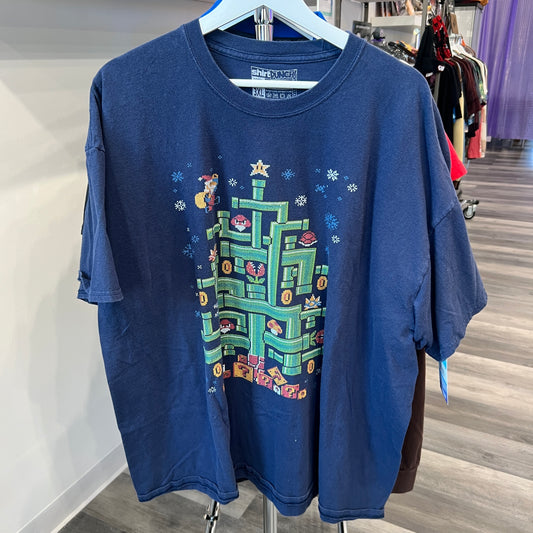 Pre-Owned Super Mario Warp Pipe Tree Tee