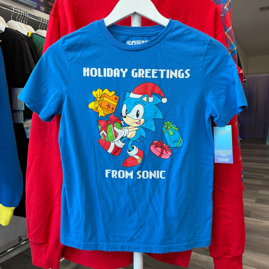 Pre-Owned Youth Sonic Holiday Tee