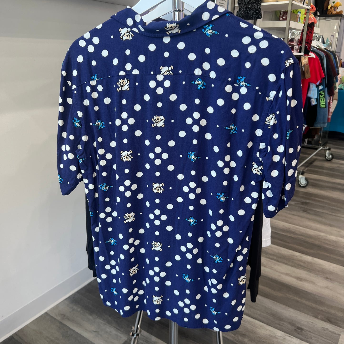 Pre-Owned Mega Man Button-Up Shirt