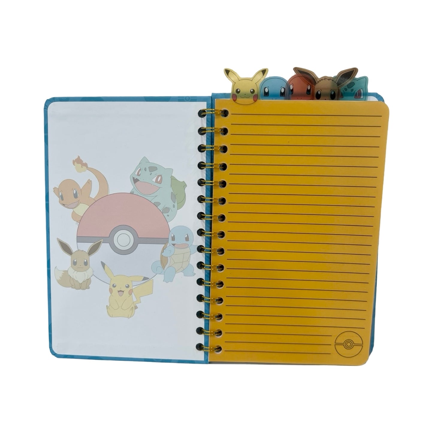 Pokémon Pokéball Tabbed Notebook