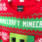 Pre-Owned Minecraft Creeper Holiday Sweater
