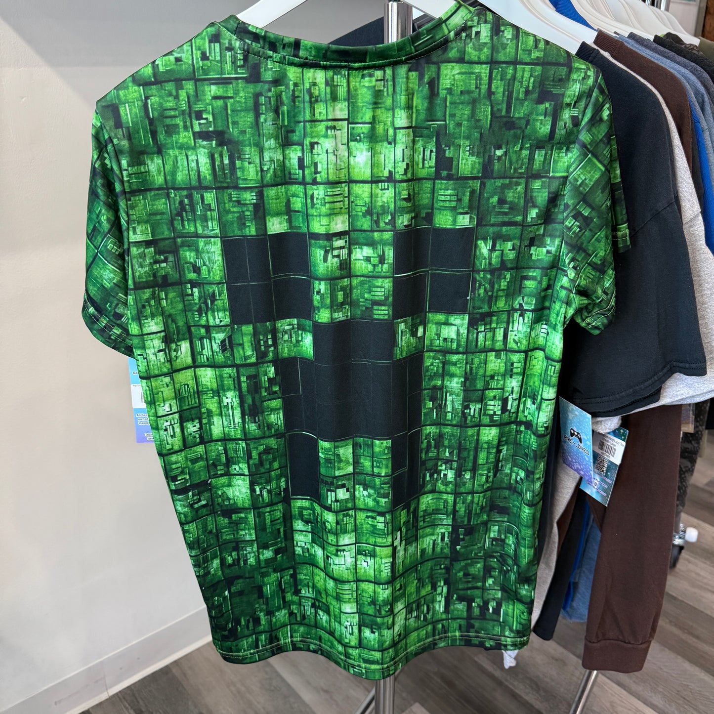 Pre-Owned Minecraft Creeper Sublimated Tee