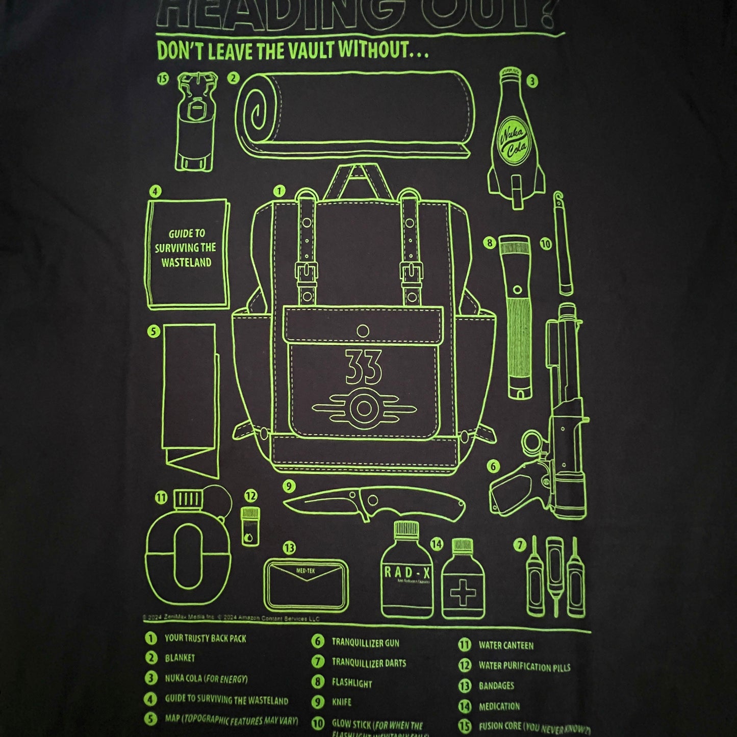 Fallout Pip Boy Heading Out Tee