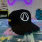Black, baseball cap with white Borderlands 4 logo on front 