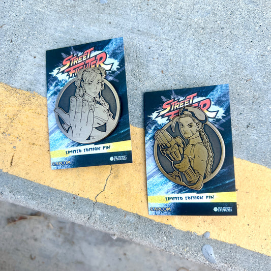 Street Fighter Emblem Collectible Pin