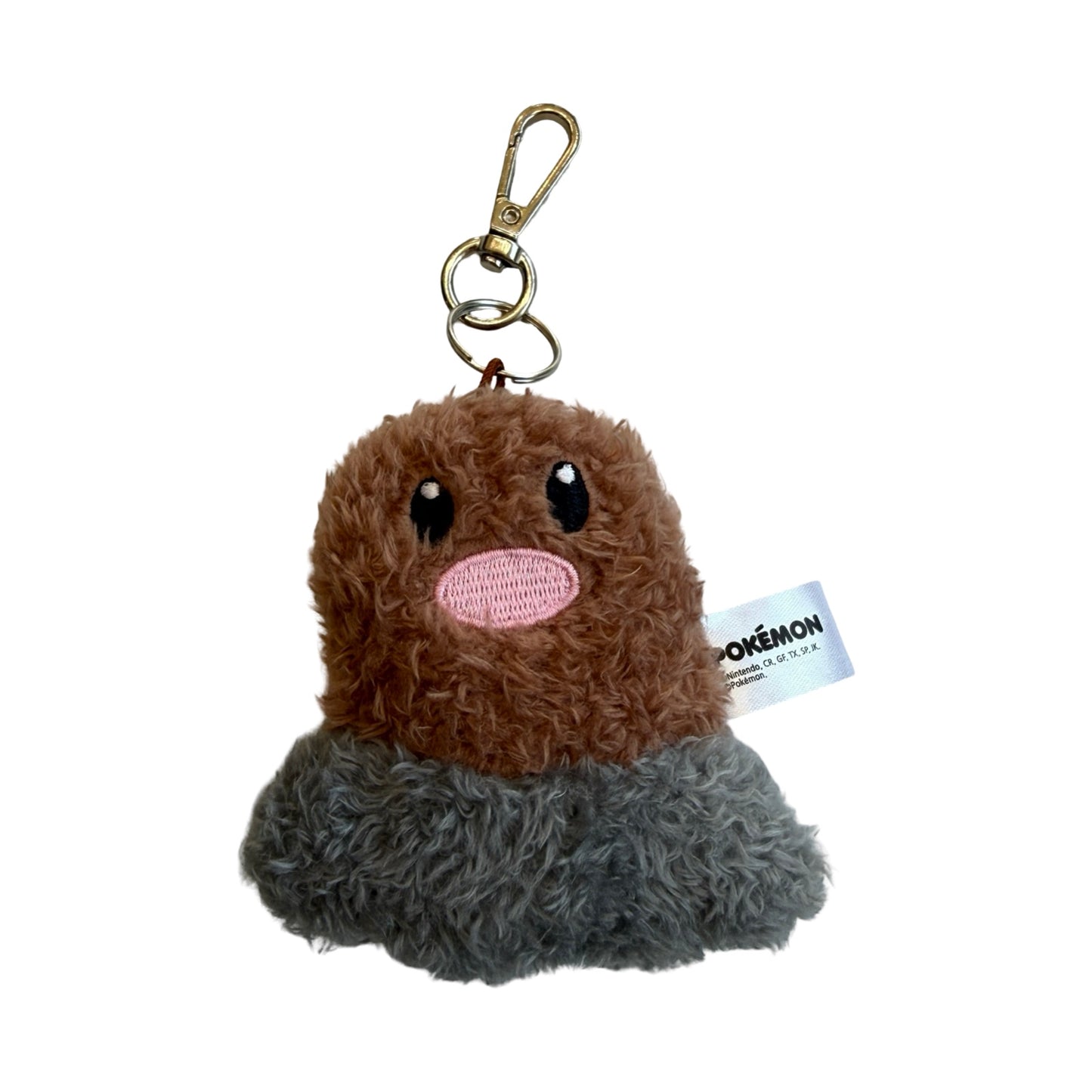 Fluffy, plush keychain of the Pokemon, Ditto