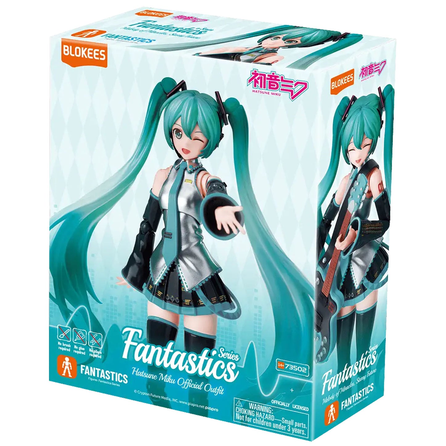 Blokees Hatsune Miku Figure - Official Outfit