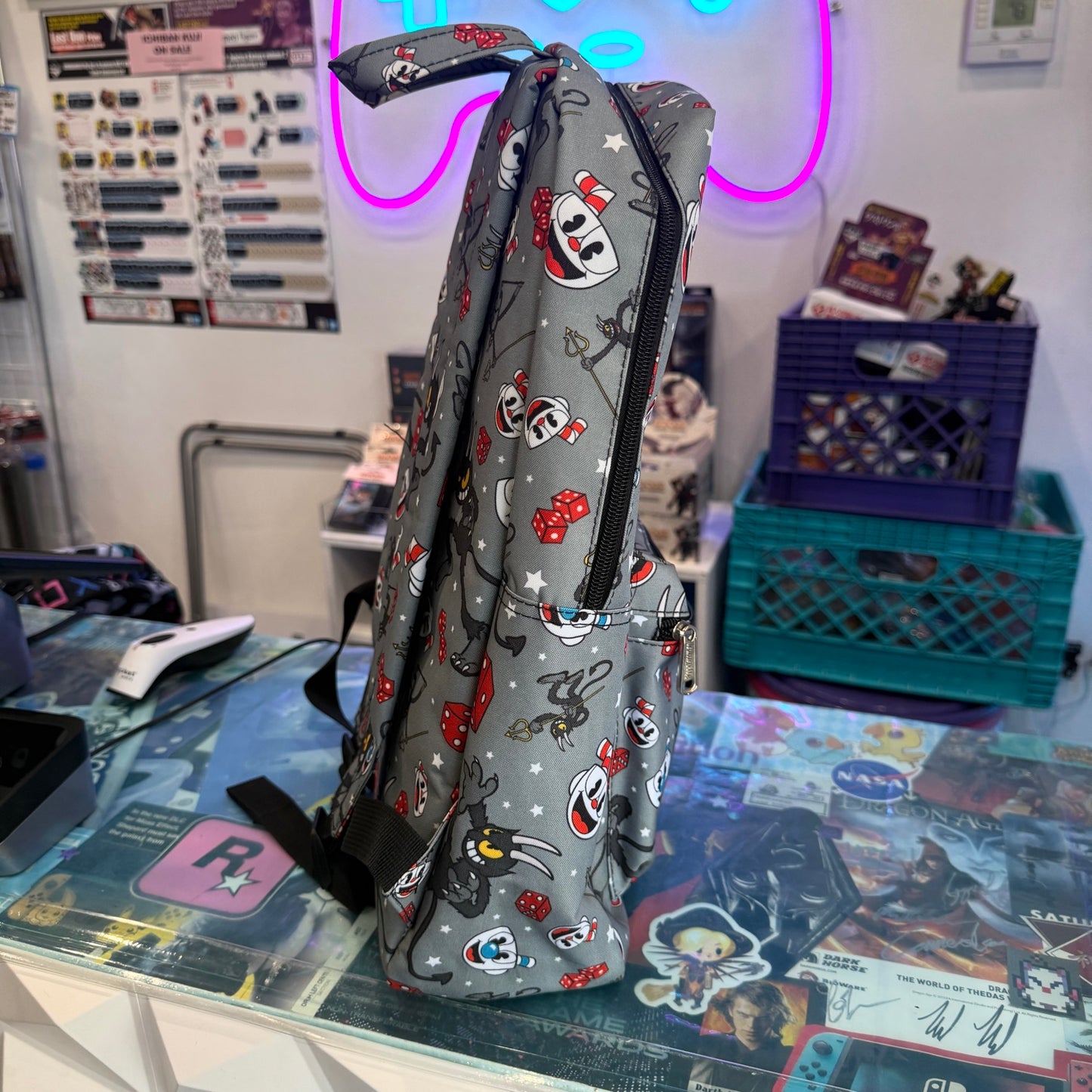 Pre-Owned Cuphead Loungefly Backpack