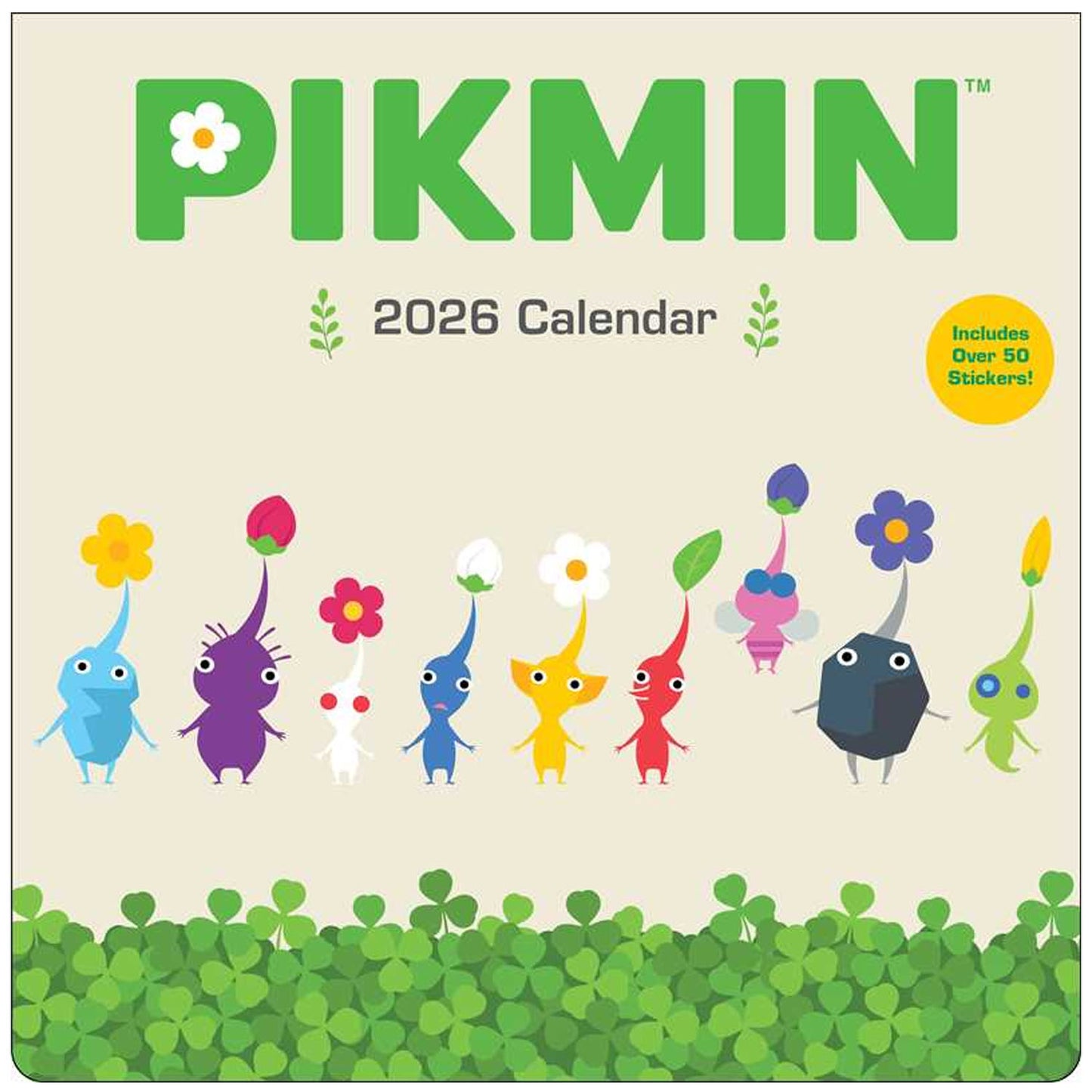 Pikmin 2026 Wall Calendar
