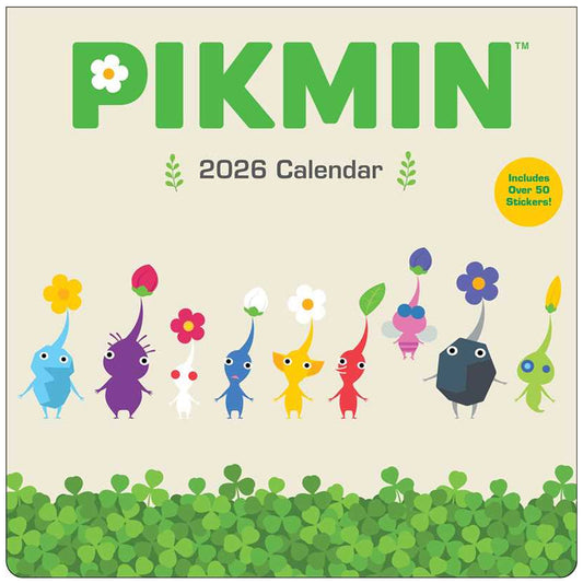 Pikmin 2026 Wall Calendar