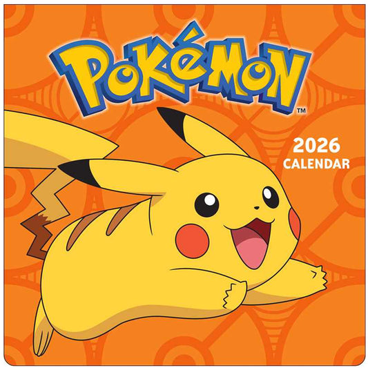 Pokémon 2026 Wall Calendar