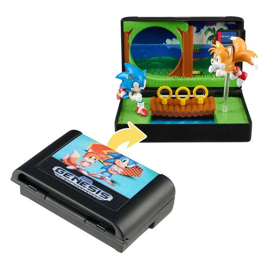 Console Heroes - Sonic 2 Emerald Hill Zone Diorama