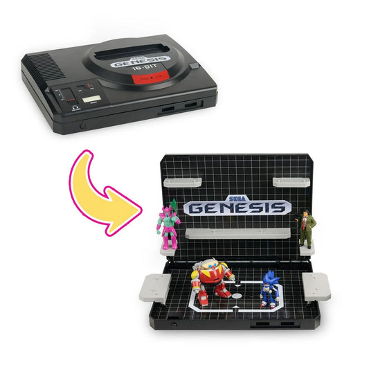 Console Heroes - Sega Genesis Super Villain Diorama Playset
