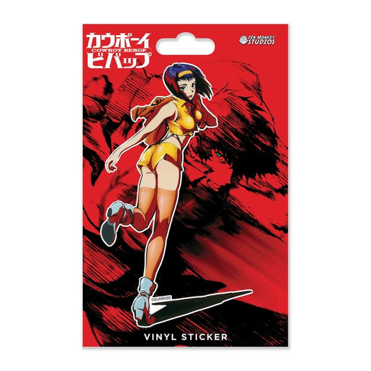 Cowboy Bebop Faye Valentine Vinyl Sticker