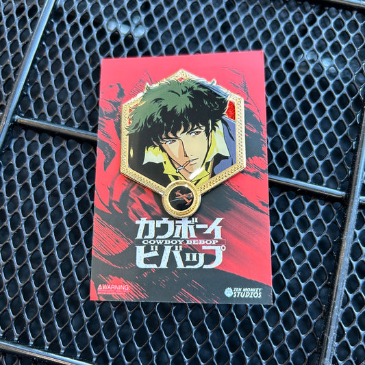 Cowboy Bebop Spike Frame Pin