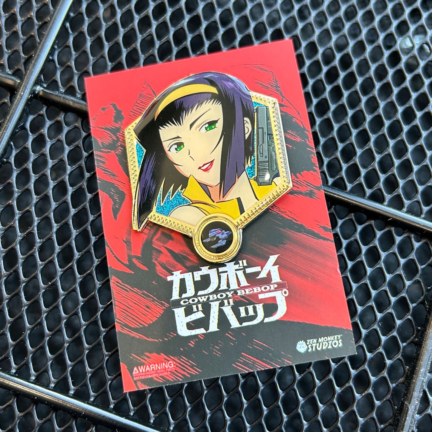 Cowboy Bebop Faye Frame Pin
