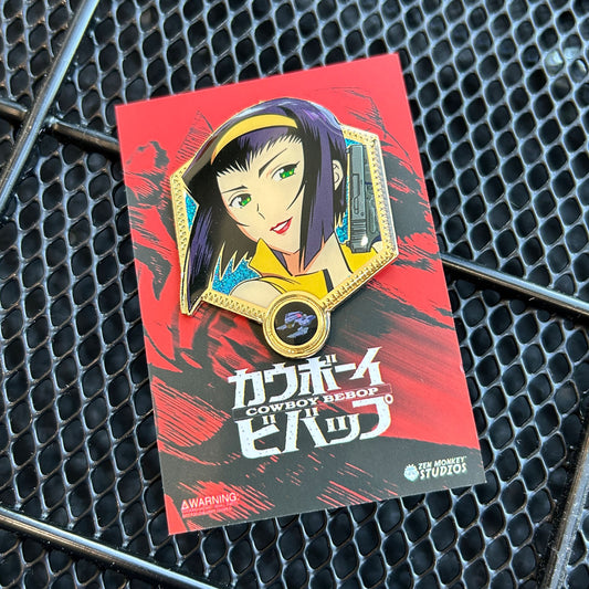 Cowboy Bebop Faye Frame Pin