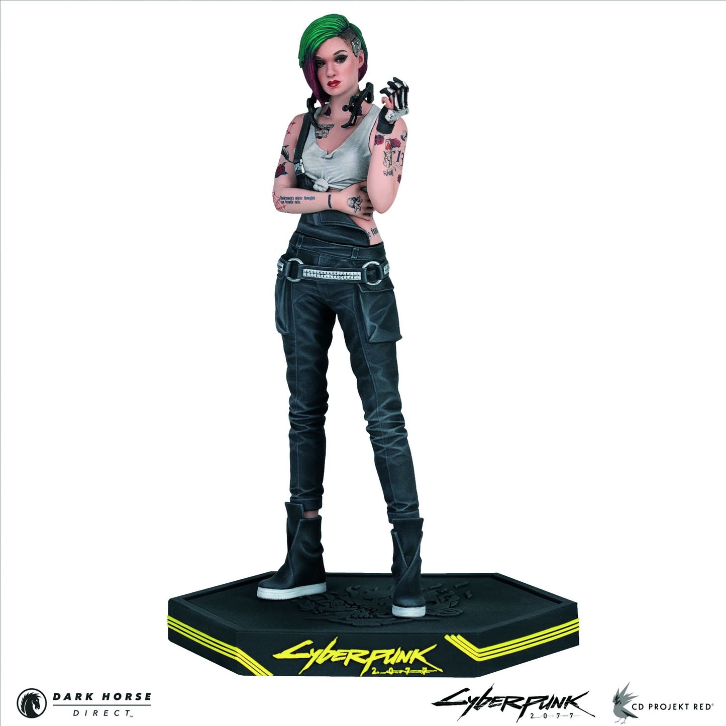 Cyberpunk 2077 Judy Alvarez Statue