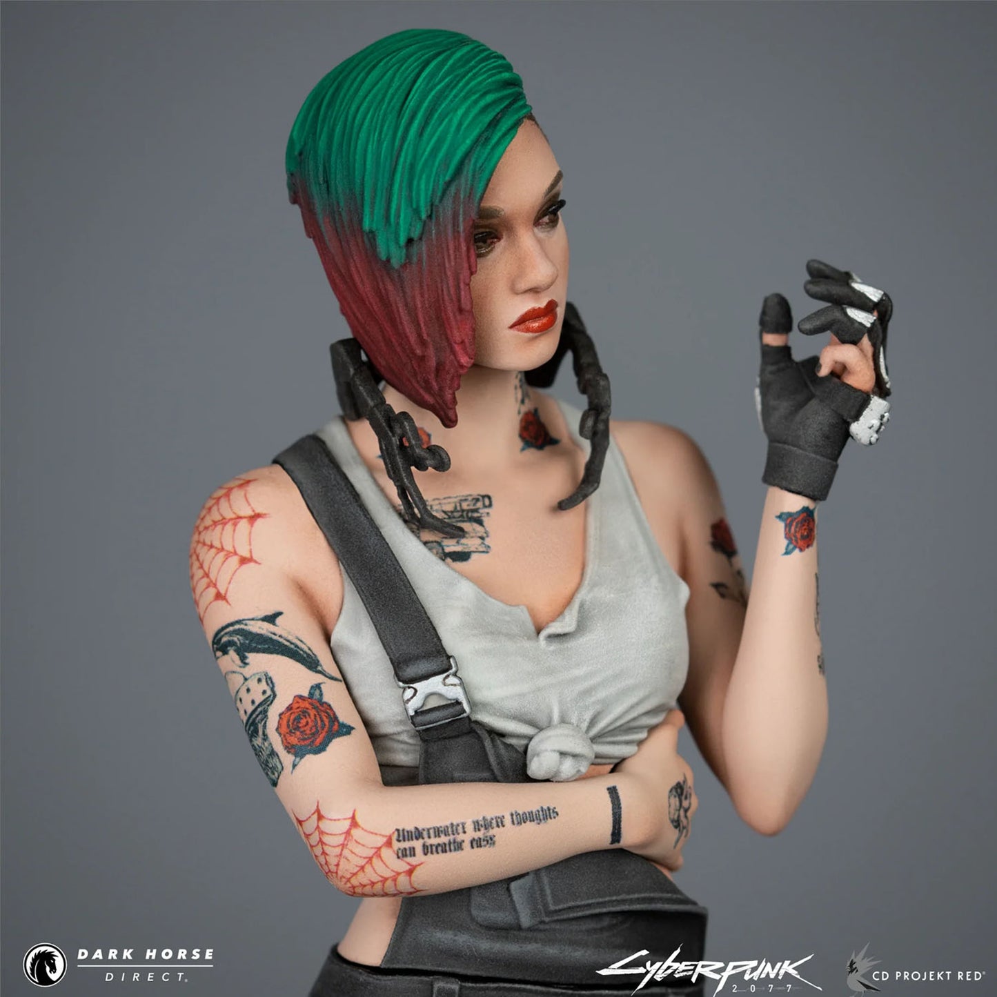 Cyberpunk 2077 Judy Alvarez Statue