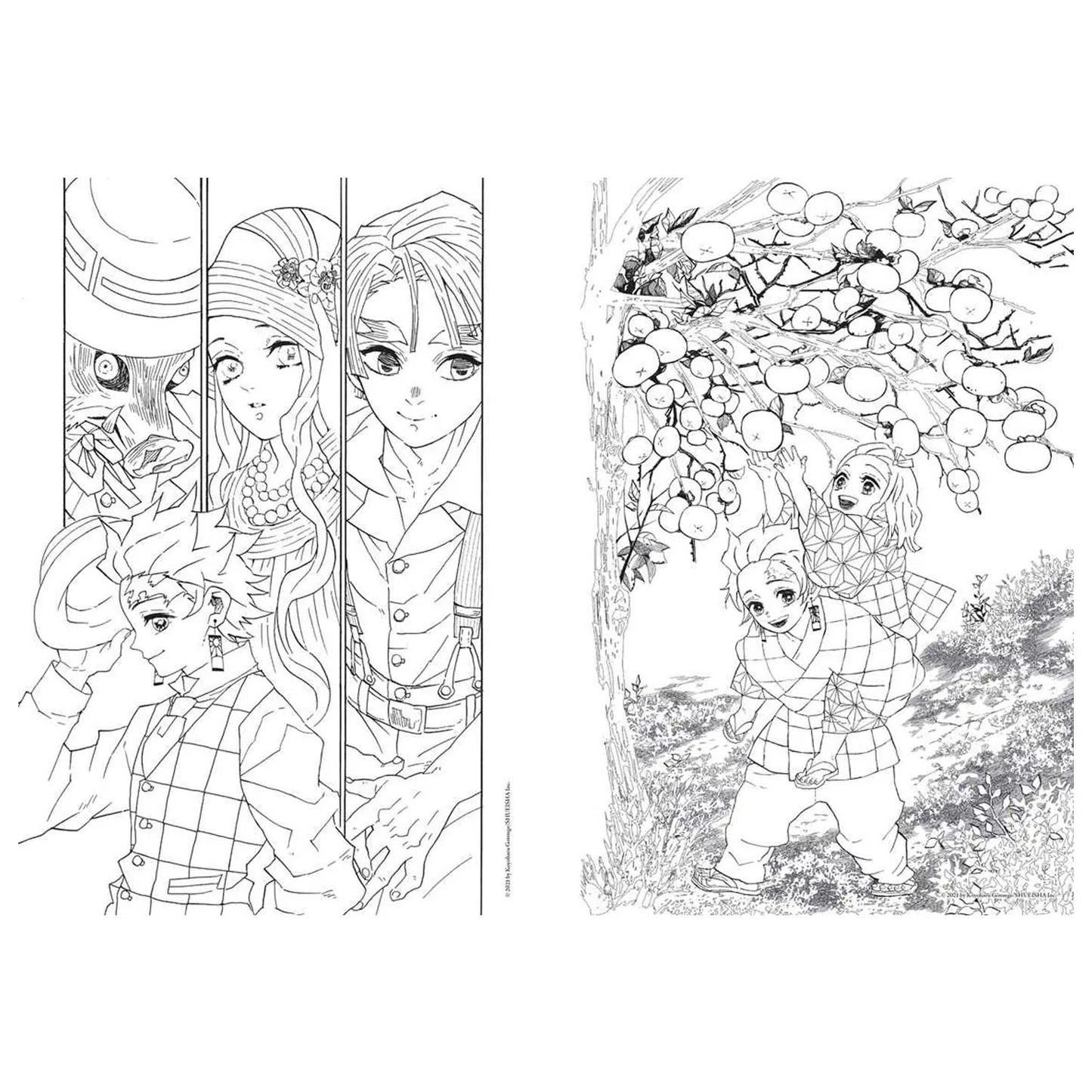 Demon Slayer: Kimetsu no Yaiba: The Official Coloring Book