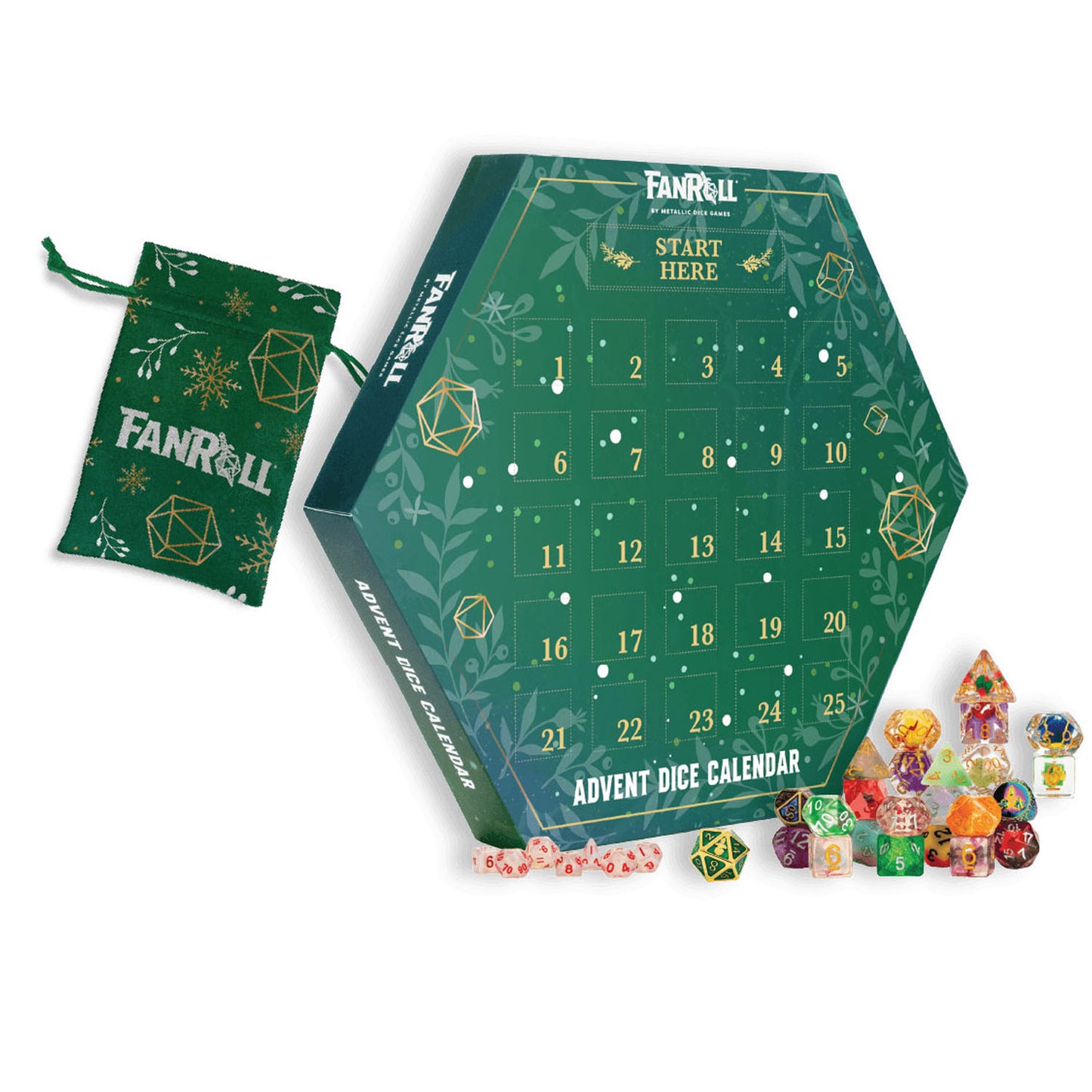 Fanroll Advent Dice Calendar