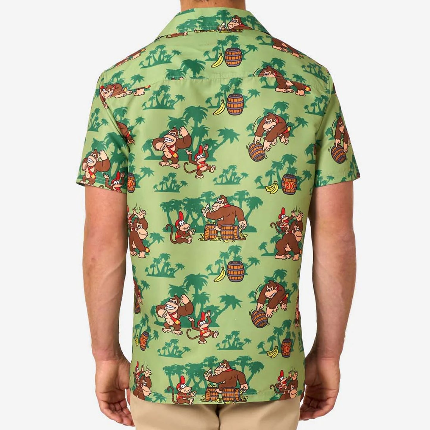 Donkey Kong Country Button Up Shirt