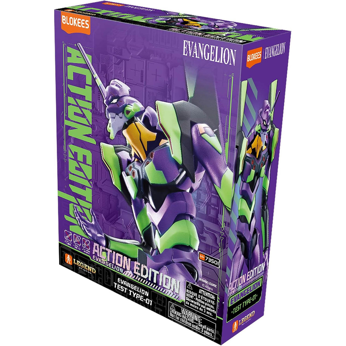 Evangelion Legend Edition Type-01 Blokees Figure