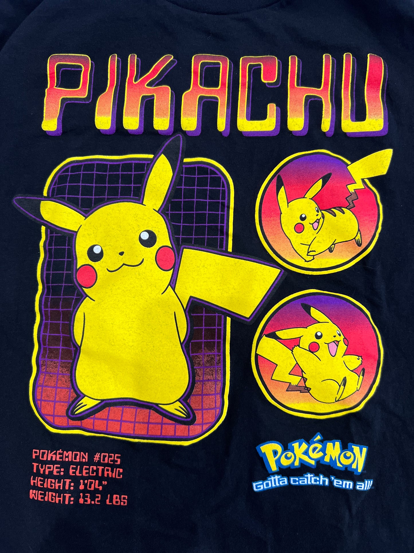 Pre-Owned Pikachu Stats Tee