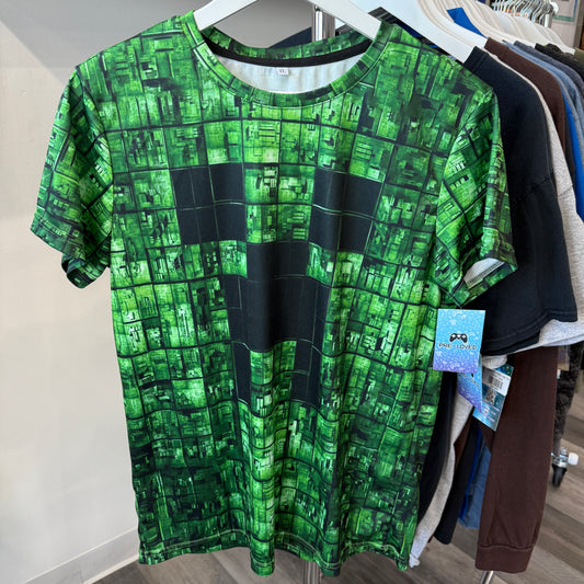 Pre-Owned Minecraft Creeper Sublimated Tee