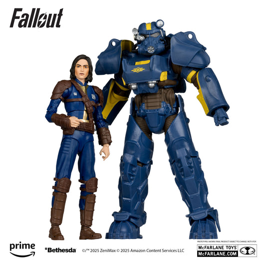 Fallout 4 T-60 Vault Tec & Sole Survivor Figure Set