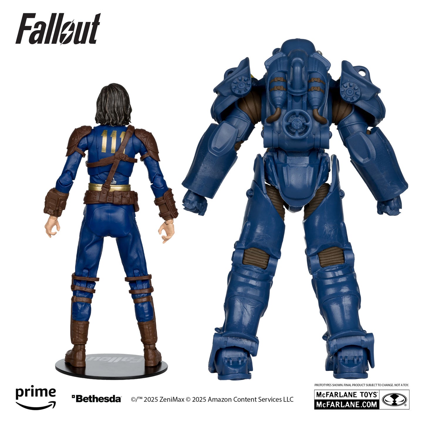 Fallout 4 T-60 Vault Tec & Sole Survivor Figure Set