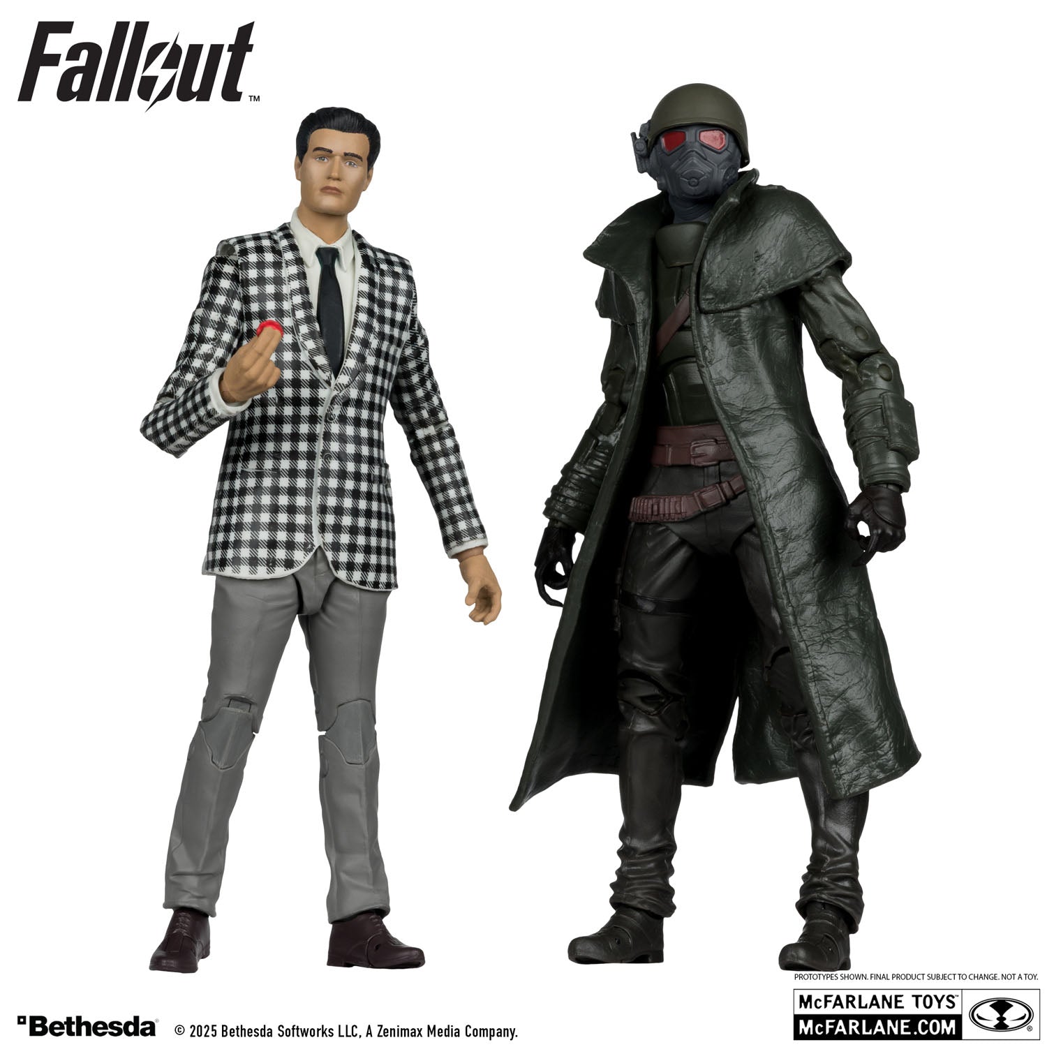 Fallout: New Vegas Riot Ranger Armor & Benny Figure Set – GeekyGlamorous