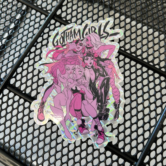 Babs Tarr Gotham Girls Holo Sticker