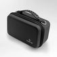 Black carrying case with handle and Gamegenic brand logo on a light gray background