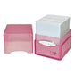 Glitter Cube Deck Box - Pink