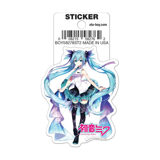 Hatsune Miku Ribbons Vinyl Sticker