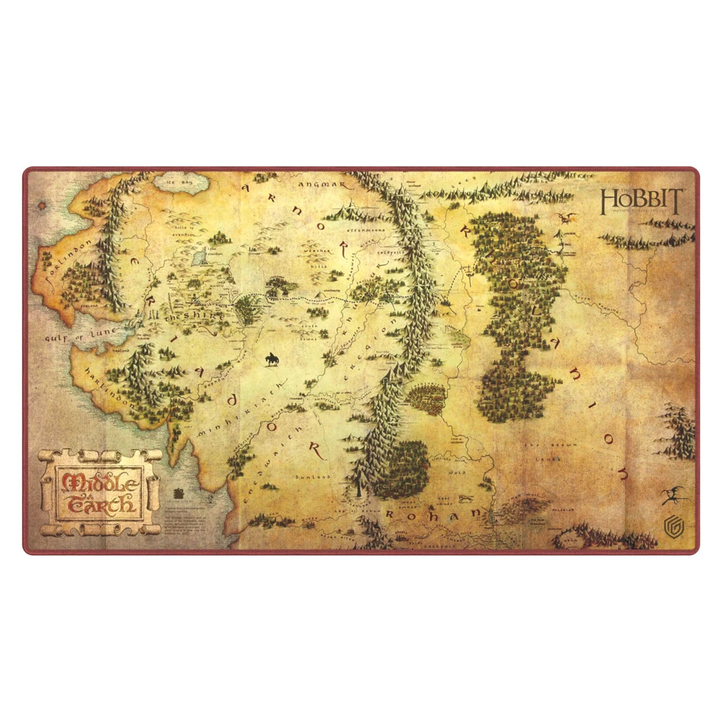 The Hobbit Middle Earth Play Mat